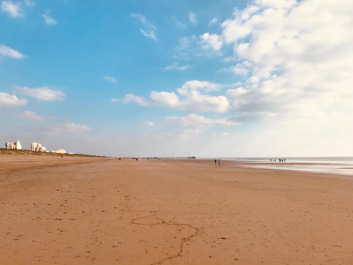 Le Miramar, Face Mer Et Standing Saint-Jean-de-Monts Luaran gambar
